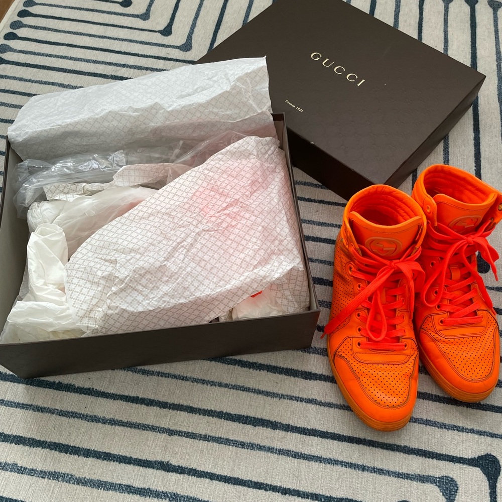 Gucci GG Logo Men’s Fashion Sneakers